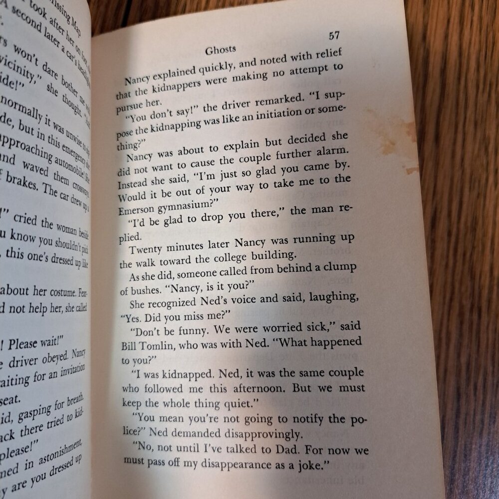 Nancy Drew The Quest Of The Missing Map Hard Cover Book #19 1942 - Picture 8 of 8